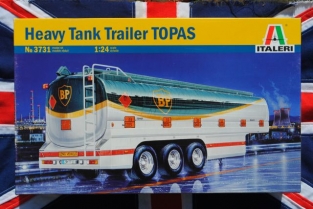 Italeri 3731 Heavy Tank Trailer TOPAS
