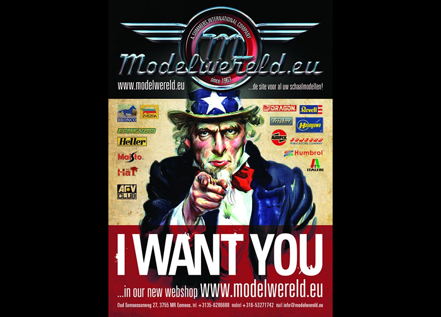 advertentie modelbouw