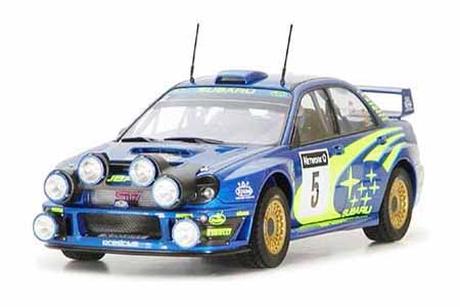 Tamiya 24250 2001 Rally Great Britain Subaru Impreza WRC 2001