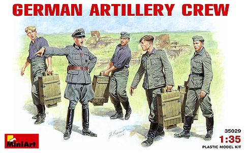 Mini Art 35029 German Artillery Crew
