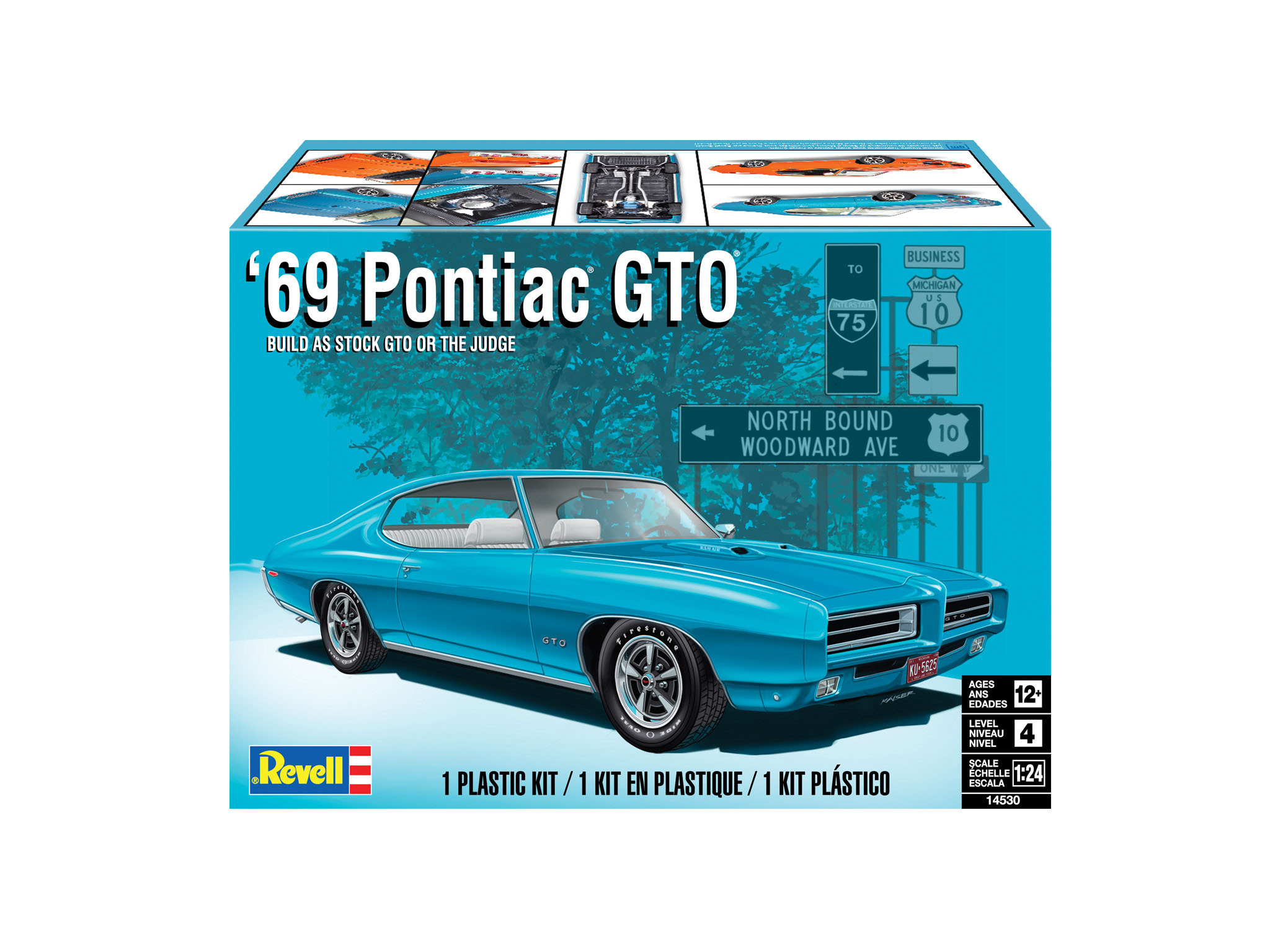 Revell 14530 '69 Pontiac GTO 