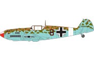 Airfix A02048A  MESSERSCHMITT Bf109E-4 / E-7/Trop
