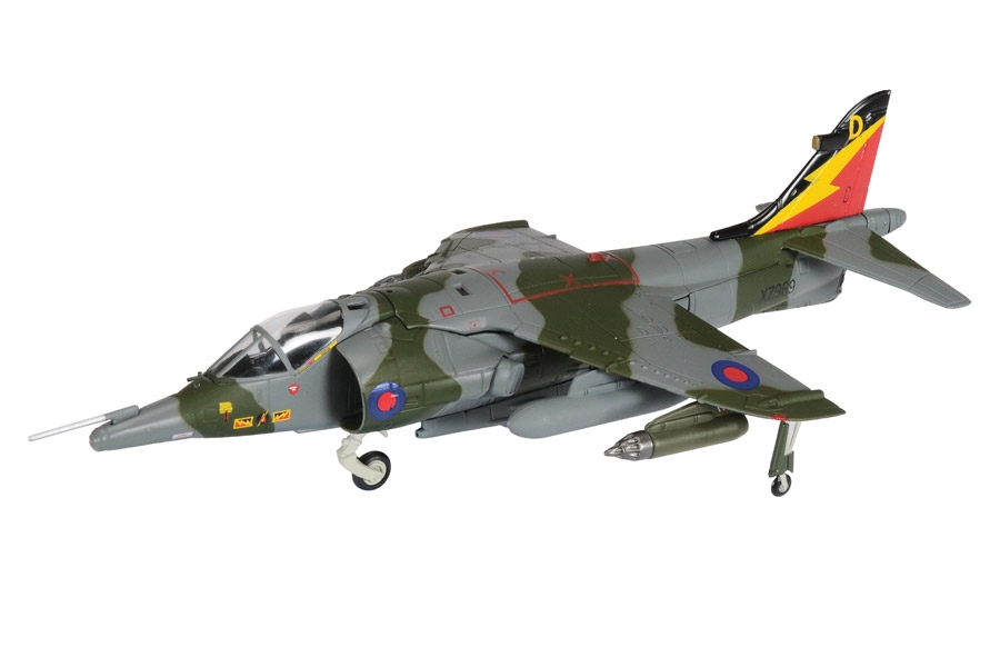 Corgi AA32414  Harrier GR3 - No.4 Squadron RAFG Gutersloh, 1989