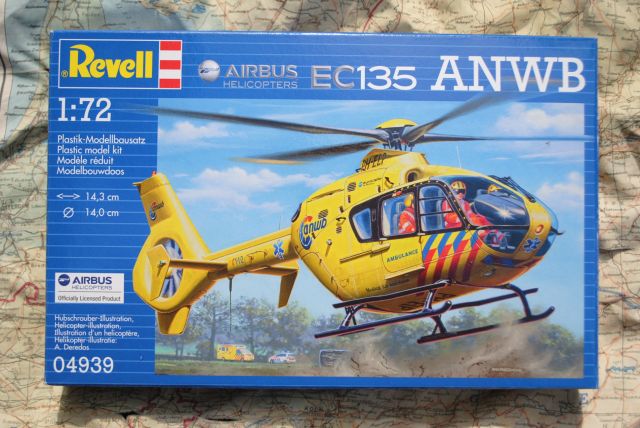 Revell REV04939 Helicopters EC135 ANWB Modelbouw helikopter