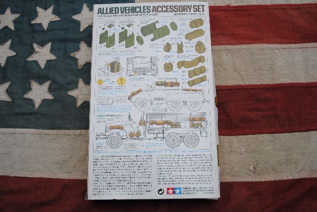Maquette militaire Accessoires vehicules allies - Tamiya 35229 - 1/35