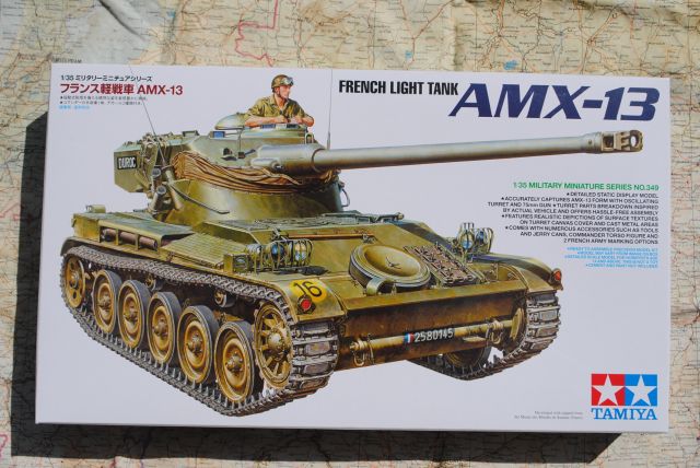 Zweet vaas melk Tamiya 35349 AMX-13 French Light Tank - grootste modelbouwwinkel van Europa