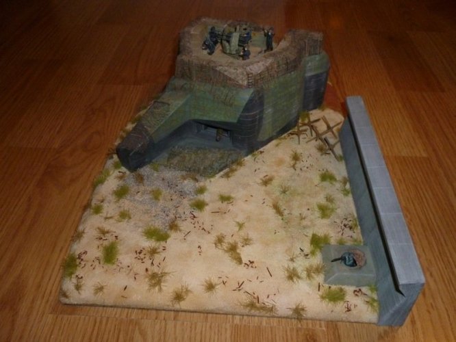 Bunker & Accessoires maquette 1/72 ITALERI