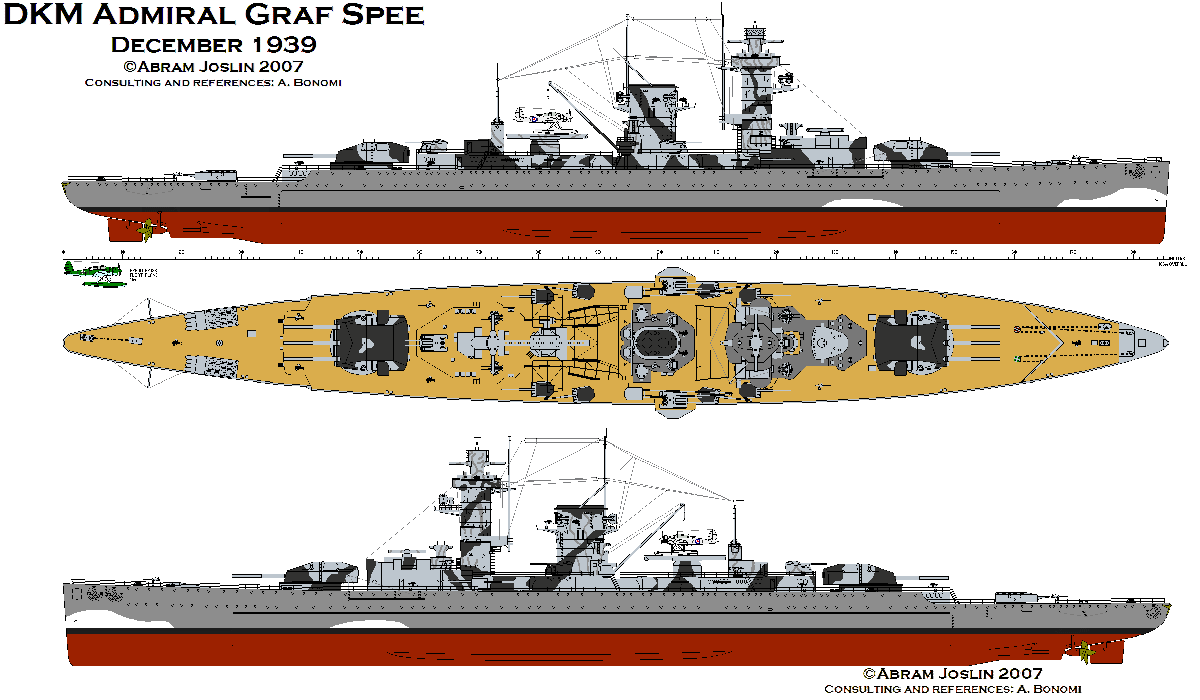 Academy 14103  Admiral Graf Spee 