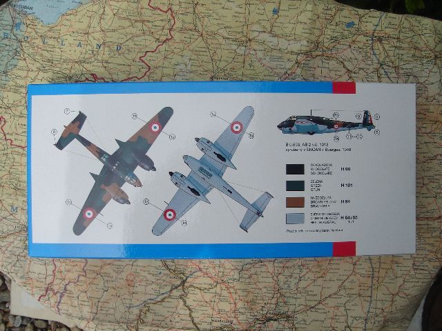 Bausatz 1:72 französischer Bomber SMER Breguet 693 NEU OVP 0844 