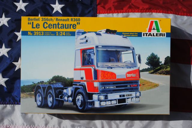 Berliet 356ch Renault R360 /"Le Centaure/" Italeri 3913 1:24