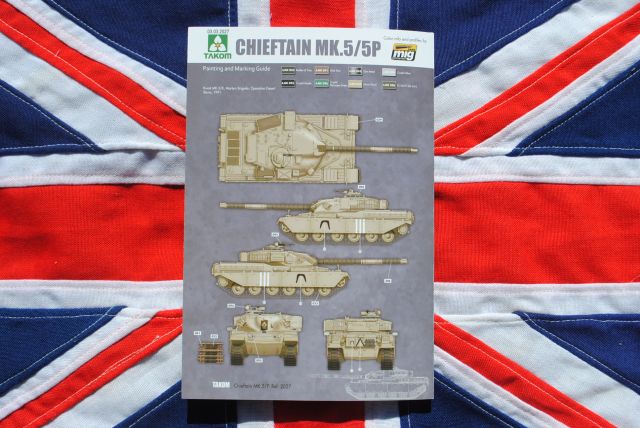 Maquette Takom 1/35 - Char Chieftain Mk.5 / P - Réf. 5185 - Neuf