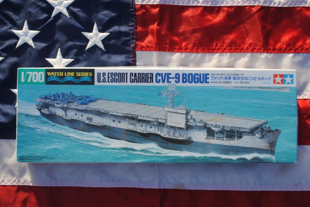 Tamiya 31711 CVE-9 BOGUE U.S.Navy Escort Carrier