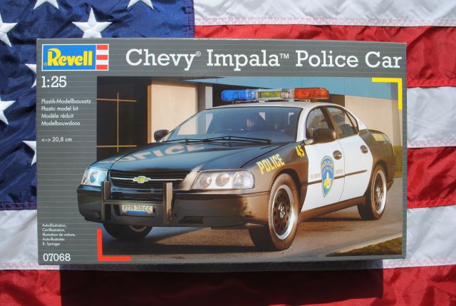 maquette voiture de police us chevrolet 25e