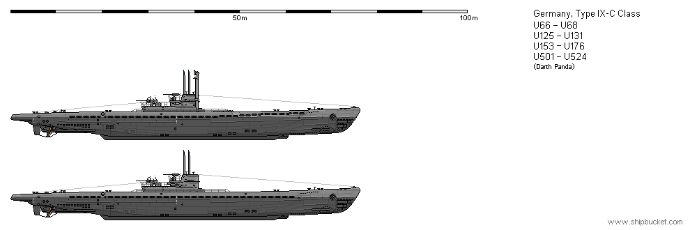 Hobby Boss 87007 DKM U-BOAT Type IX C Kriegsmarine Submarine