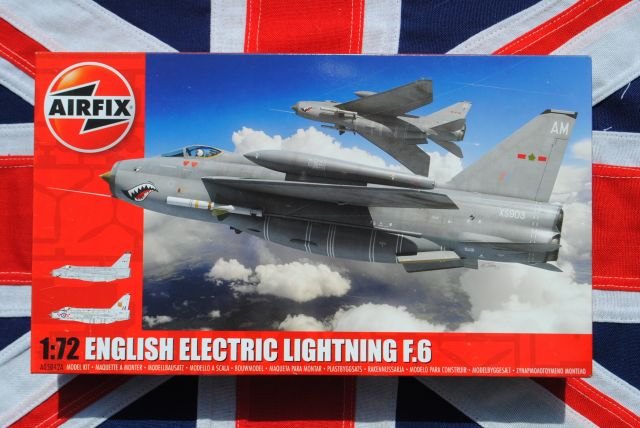 Airfix A05042A ENGLISH ELECTRIC LIGHTNING F.6