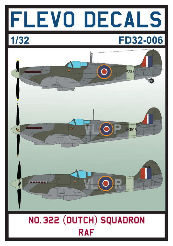 FD32-006  NO.322 (DUTCH)SQ RAF