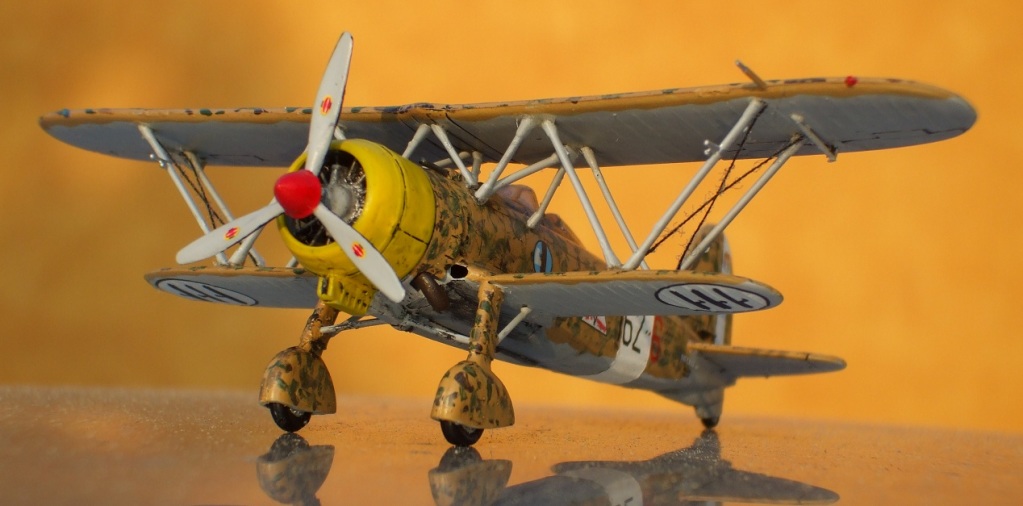 Kit Modèle à Monter Fiat CR 32 Italeri échelle 1:72 - Avec Décalcomanies Pour 5 Versions - Maquette Plastique