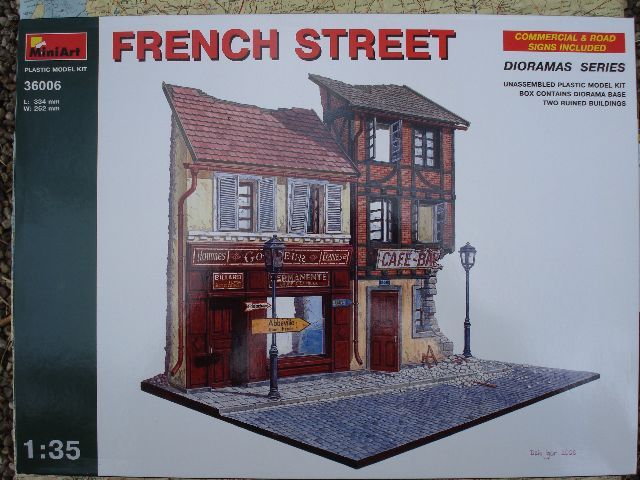 Miniart 35634 - Décor miniature Terrasse de Bar/Café moderne Miniart 35634 - Décor miniature Terrasse de Bar/Café moderne