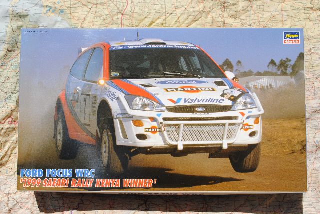 Maquette Hasegawa 1/24 Ford Focus WRC 1999 - Safari Rally Kenya - CR-27 Neuve