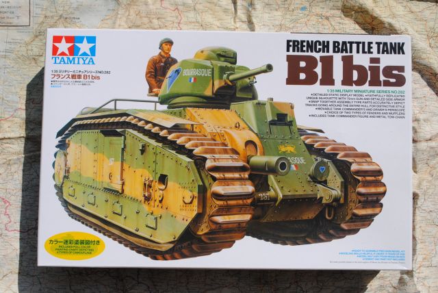 Tamiya 35282 French Battle Tank CHAR B1 bis
