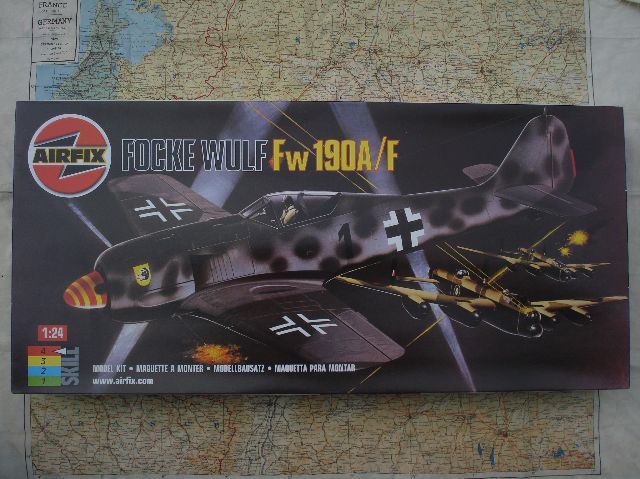 Airfix A16001 1/24 Focke Wulf FW 190a/f Model Kit for sale online