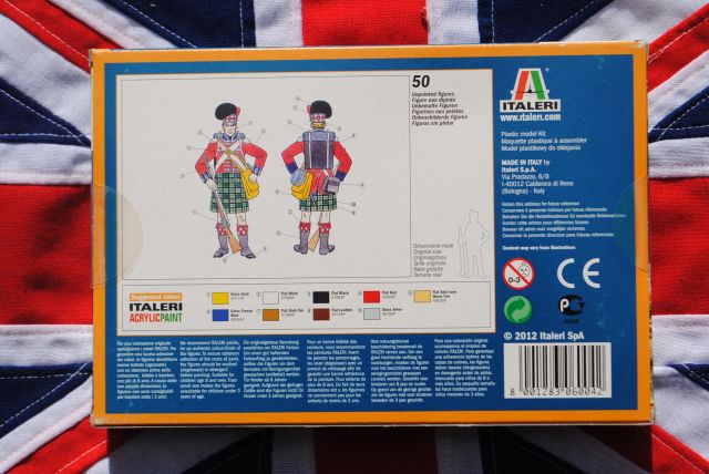 Italeri 6004 - 50 Figurines Highlander Infanterie Napoléon 1:72 - Guerres Napoléoniennes