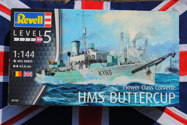 Revell 05158 HMS BUTTERCUP Flower Class Corvette