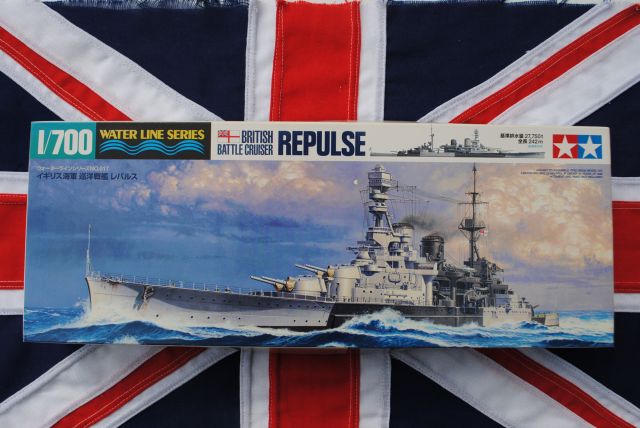Tamiya 31617 HMS REPULSE Royal Navy Battle Cruiser