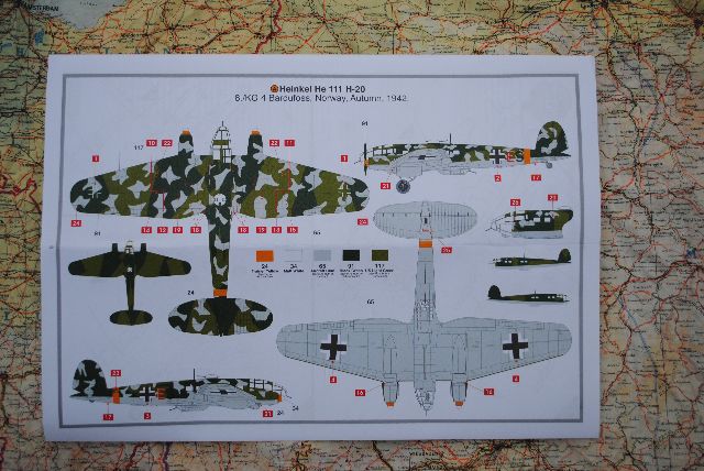 Airfix A05021n HEINKEL He III H-20 Model airplane