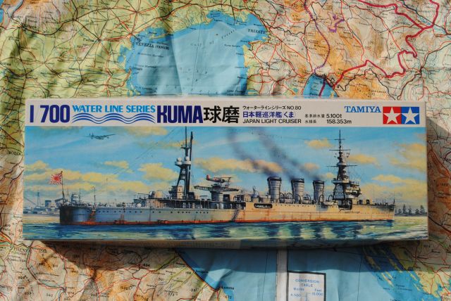 Tamiya WL-C080 KUMA Imperial Japanese Navy Light Cruiser