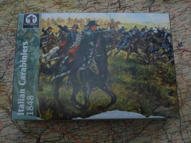 Waterloo 1815 AP005 Italian carabiniers 1848-1:72