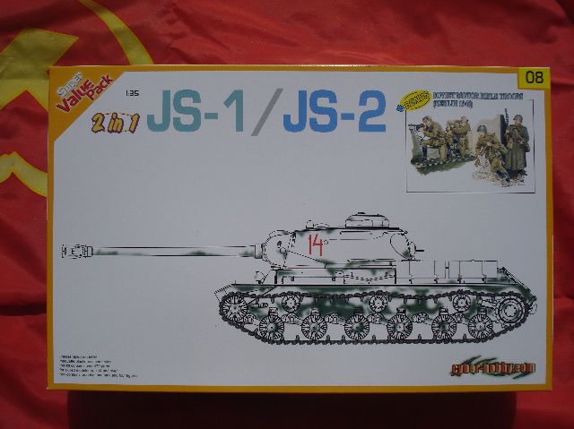 1/35  Dragon/Cyber Hobby JS-1/JS-2 & Russian Motor rifle troops