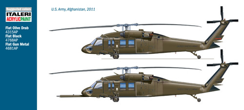 Italeri 2706  UH-60 / MH-60 Black Hawk 