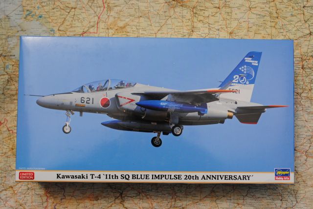 Squadron　van　modelbouwwinkel　IMPULSE　grootste　Kawasaki　07438　20th...　T-4　BLUE　