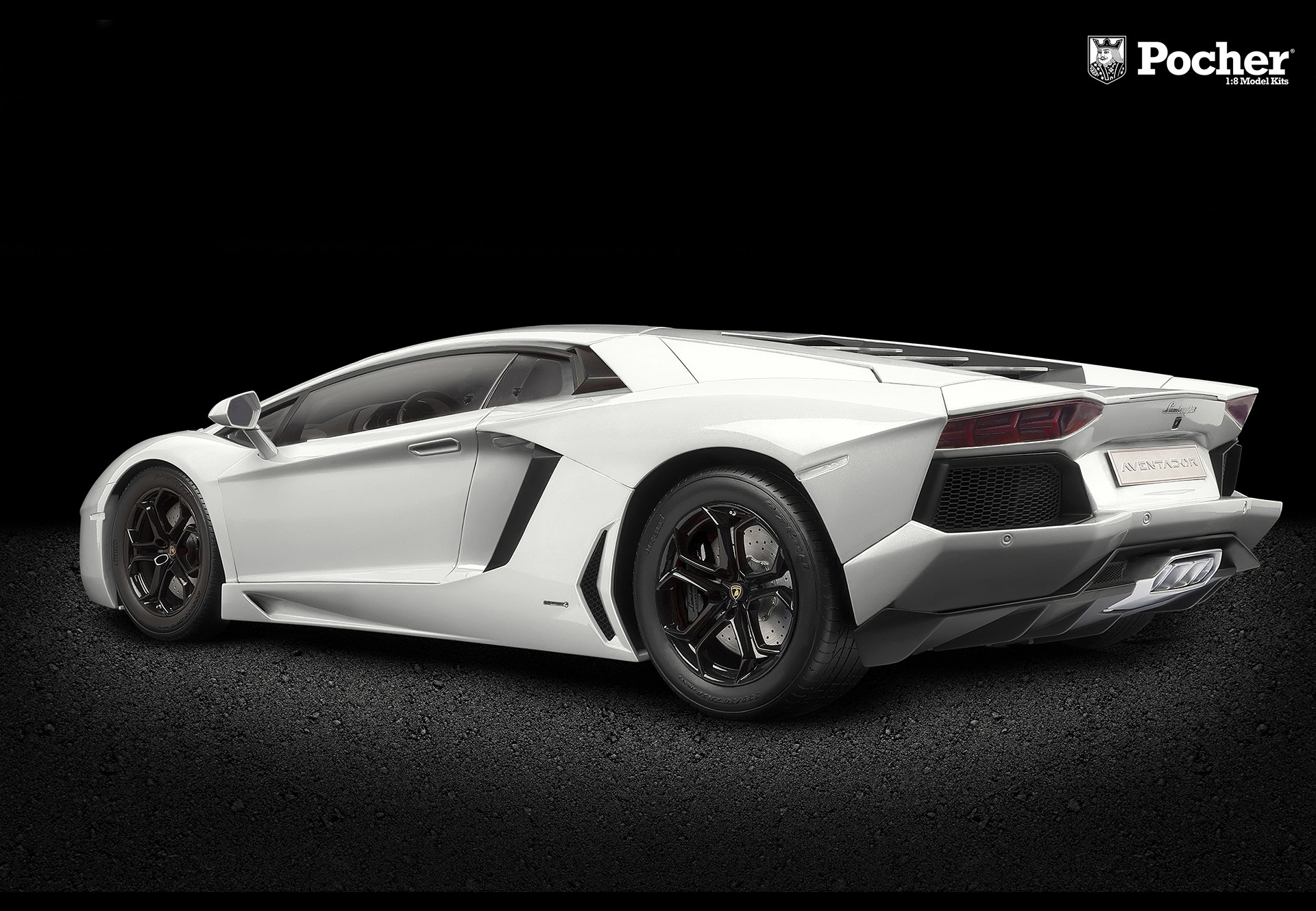 Quick Build - Maquette voiture de sport : Lamborghini Aventador White -  Airfix J6019