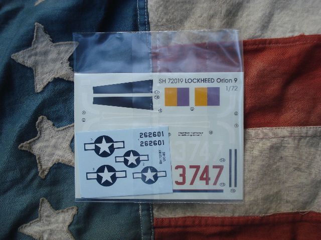 Special Hobby SH.72019 Lockheed mod.9 Orion Model airplane