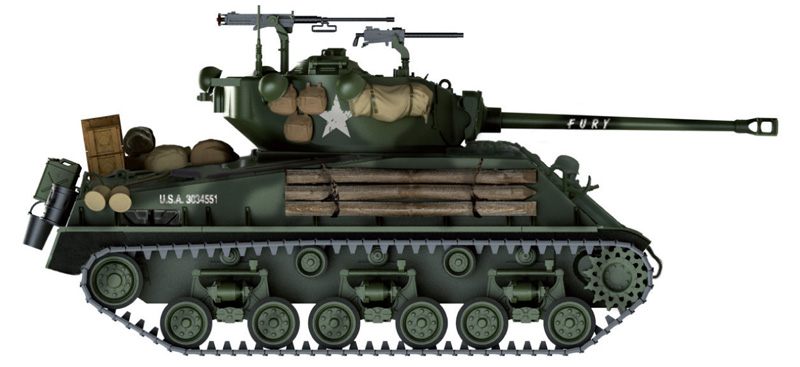 Italeri 6529 M4A3E8 Sherman 