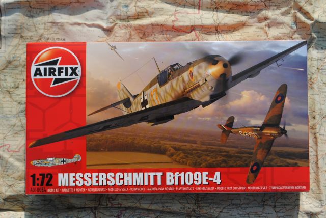 Airfix A01008A MESSERSCHMITT Bf109E-4
