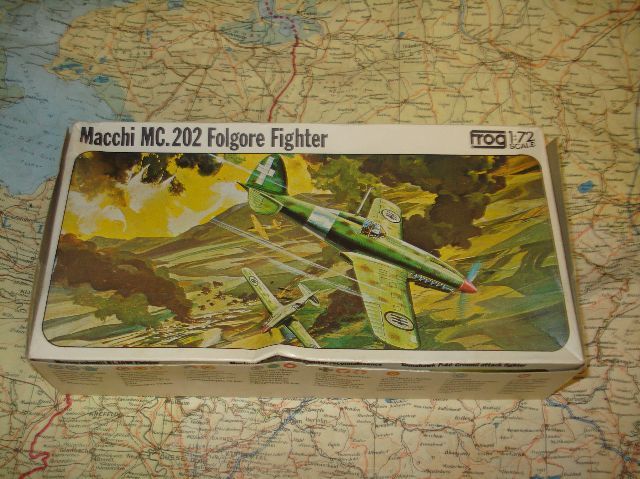 Frog F225 MACCHI MC.202 FOLGORE Fighter Model airplane