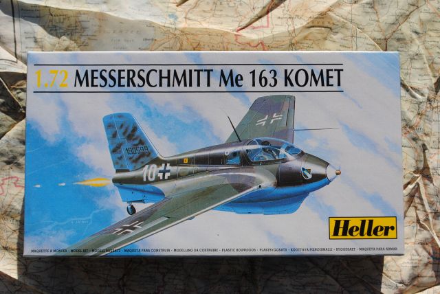 Heller 80237 Messerschmitt Me 163  KOMET With Tractor Unopened