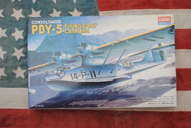 Academy AC2123 Consolidated PBY-5 CATALINA Flying Boat Model airplane