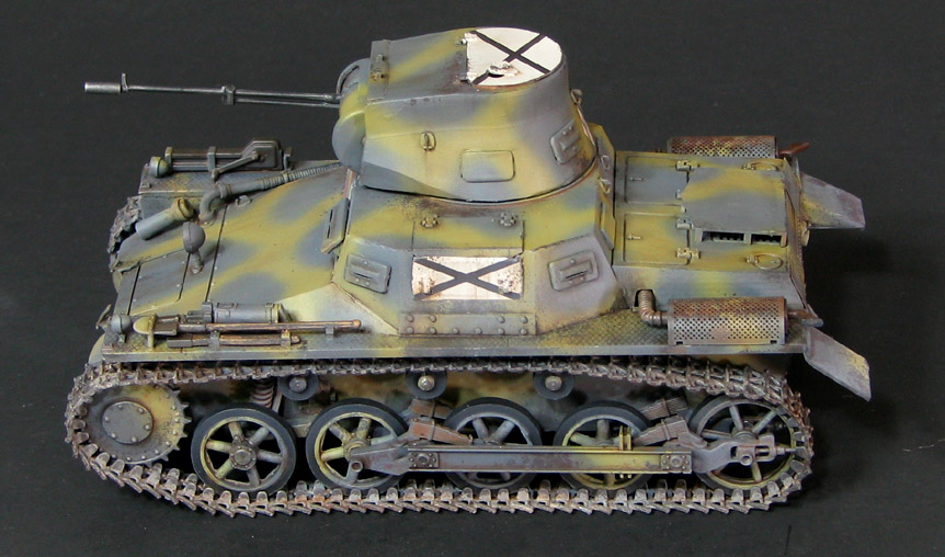 VENDS 1/35 TAMIYA DRAGON AFV ... Panzer-I-Light-German-Tank-T-1A-Breda-Master-Box-MB3503-origineel-B