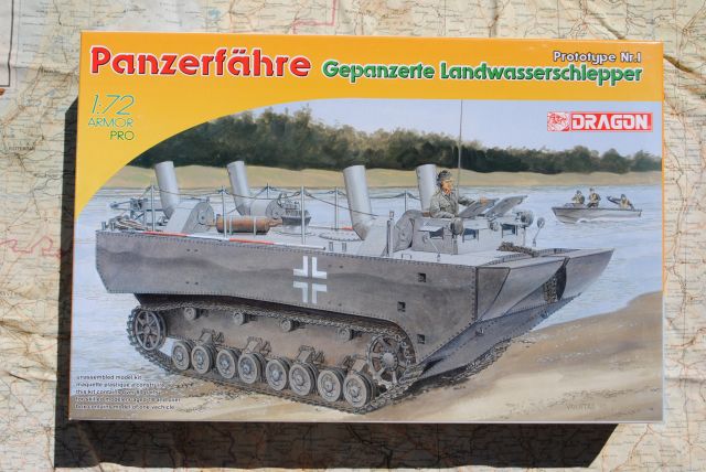 Dragon 7489 Panzerfähre Gepanzerte Landwasserschlepper Prototype Nr.I