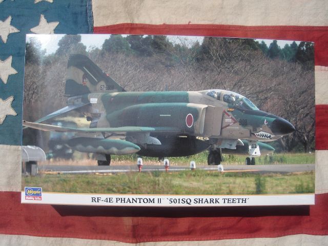 Hasegawa 1/72 Rf-4E Phantom II 501 SQ Shark Teeth Recon