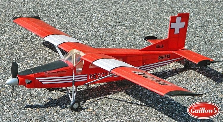 Guillow's 304LC Pilatus PC-6 Porter