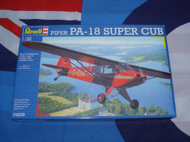 Revell Rev048 Piper Pa 18 Super Cub Model Airplane Revell Rev048 Piper Pa 18 Super Cub Model Airplane