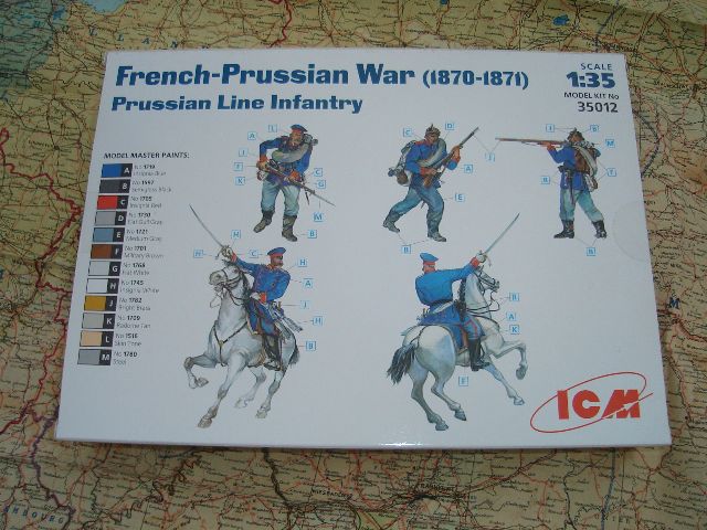 ICM Fanteria di Linea Francese 1870-1871 Guerra Francese Tedesca 1/35 ICM Fanteria di Linea Francese 1870-1871 Guerra Francese Tedesca 1/35
