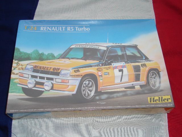 Heller Hlr80717 Renault R5 Turbo Model Car