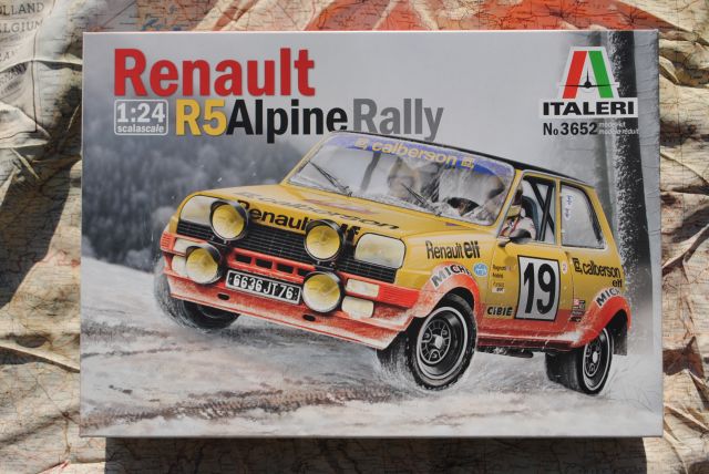 Italeri 1/24 Renault R5 Alpine Rally # 3652 