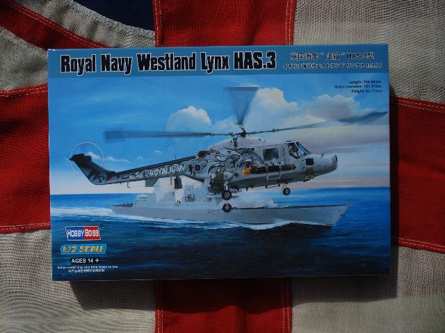 Hobbyboss 1:72 Royal Navy Westland Lynx HAS.3 HBB87237 
